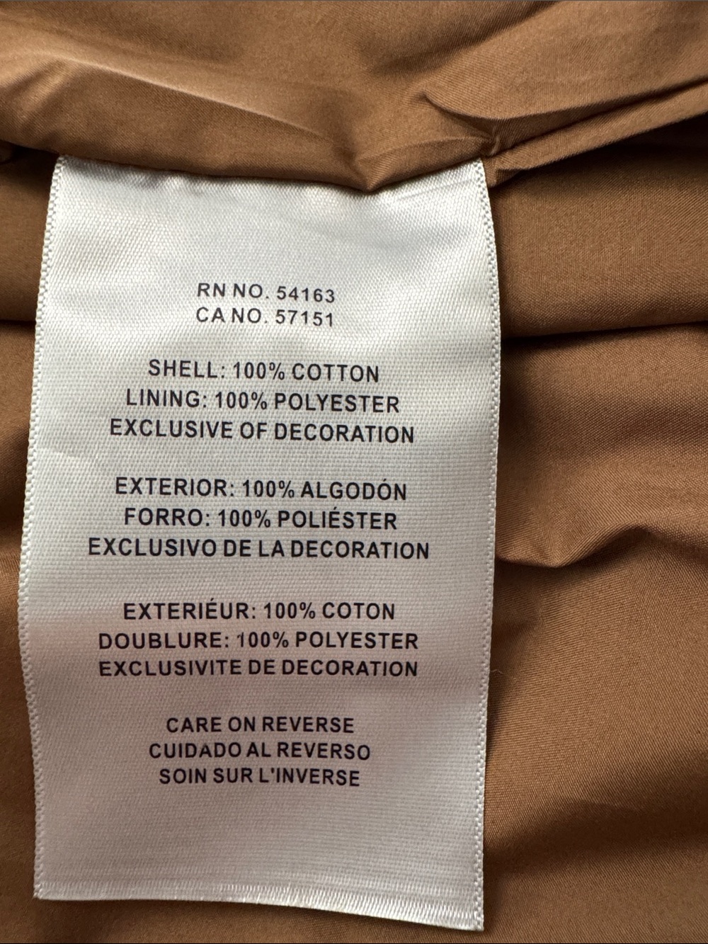 Levi's Canvas Jacket, 100% Cotton, Zipper & Snap Closure, Patch Pockets, New NWT - Picture 11 of 12